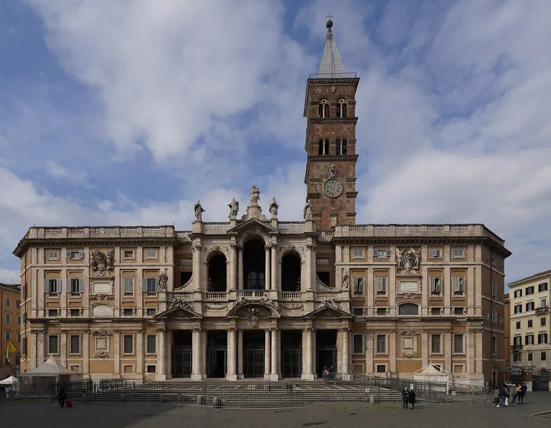 Fotografia de Basílica de Santa Maria Maior (Roma), vista de fora ou do lugar de peregrinação.